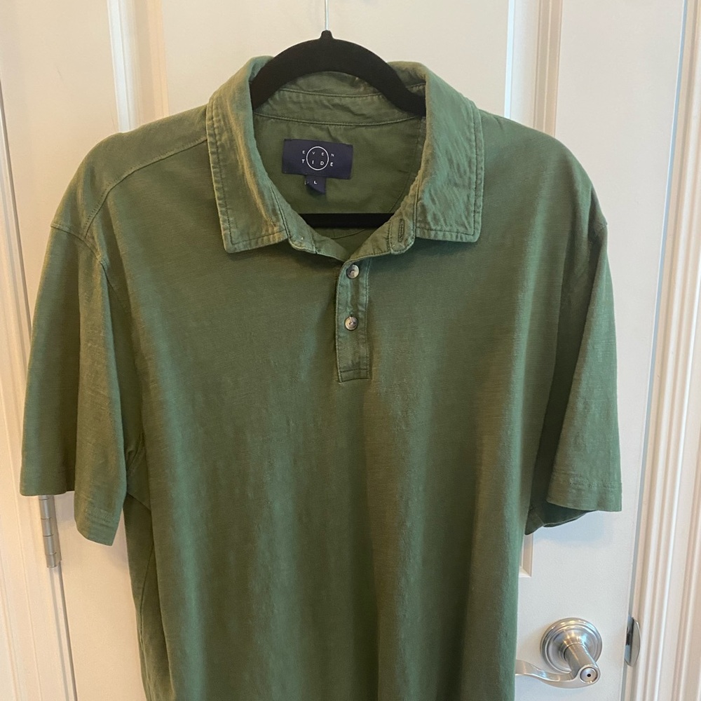 Even Tide brand polo.